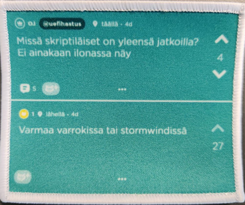 Skripti jatkoilla