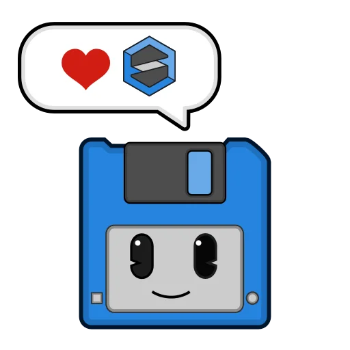 Floppis Mascot